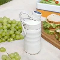 Термобутылка Fujisan 2.0 без логотипа, белая (молочная)