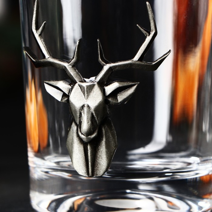 Стакан для виски Дорого внимание &laquo;Олень&raquo;, 230 мл