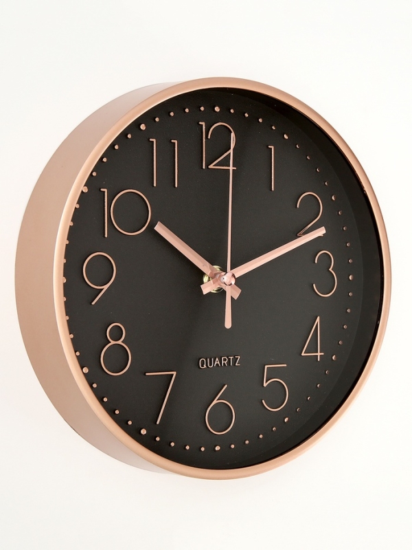 Часы настенные интерьерные &laquo;Классика&raquo;, плавный ход, d-20 см