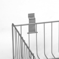 Полка-корзина для экономпанелей, 60&times;30&times;15 см, цвет хром