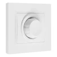 Диммер белый TANGO, "HOUSE", 250 В, IP 20, скрытый монтаж, белый