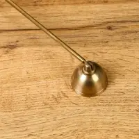 Гаситель для свечей &laquo;Пралине&raquo;, 26.5 +/- 1 см, латунь