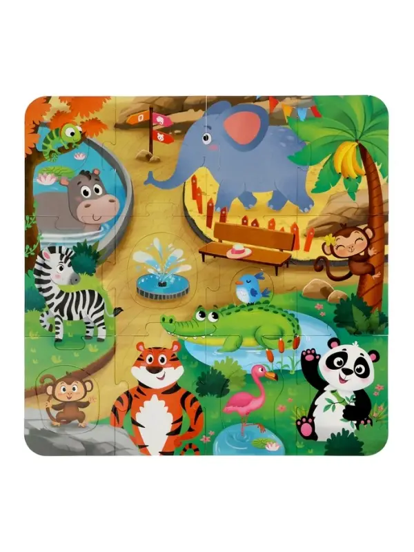 Sorter puzzle 12pcs, 6 shapes