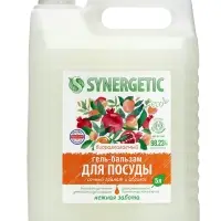 Гель-бальзам для мытья посуды Synergetic &laquo;Сочный гранат и абрикос&raquo;, 5 л