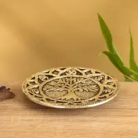 Подставка под благовония "Древо Жизни" алюминий 11 см