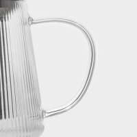 Чайник стеклянный заварочный с металлическим ситом &laquo;Грании&raquo;, 1 л