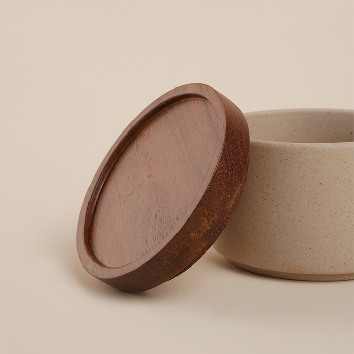 Банка для хранения сыпучих продуктов SL Home &laquo;Стун форест&raquo;, 220 мл, 8,7&times;5,7 см, керамическая, цвет белый