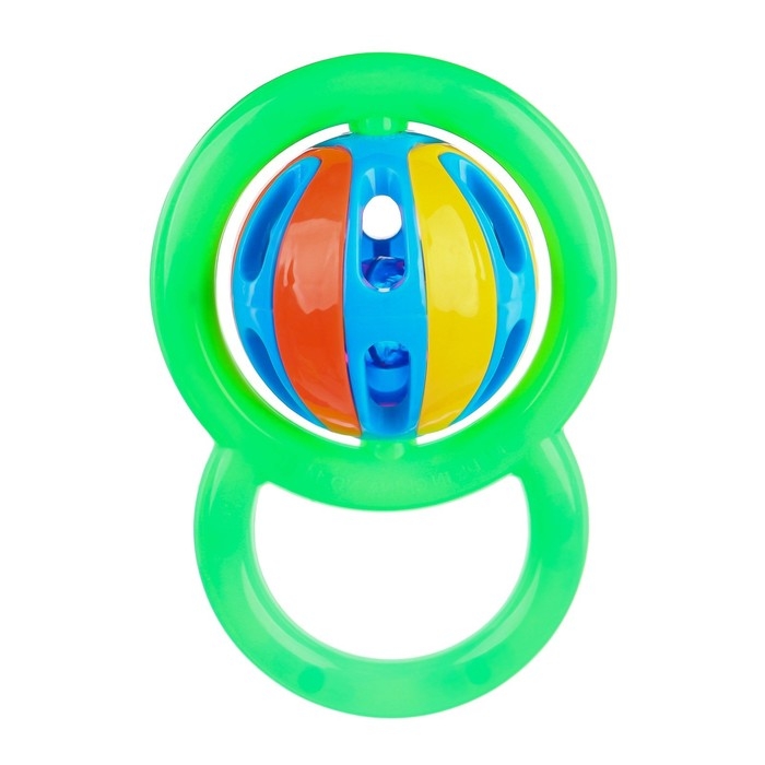 Погремушка &laquo;Яркий шар&raquo;, цвет МИКС, Крошка Я