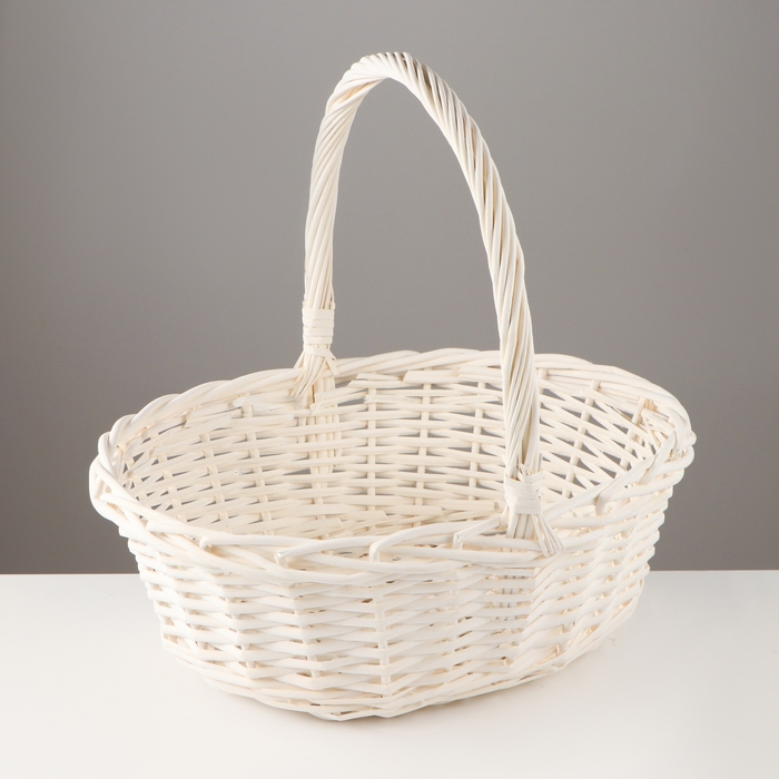 Набор корзин, 3 шт, 46&times;36&times;16/42 см, 41&times;31&times;14/35 см, 34&times;27&times;12/31 см, ива