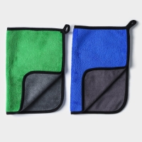 Салфетка для уборки Доляна &laquo;Суперплотная макси&raquo;, микрофибра, 30&times;40 см, цвет МИКС