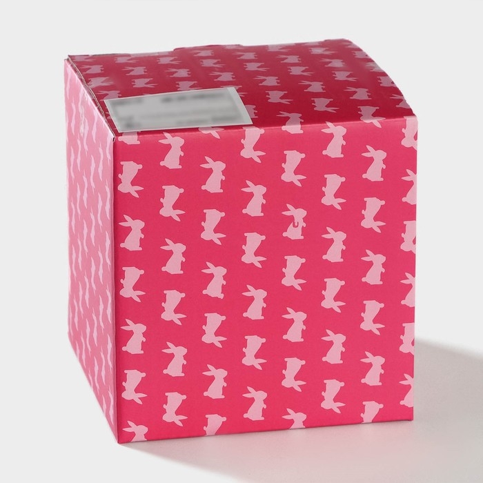 Сахарница Доляна &laquo;Зайка&raquo;, 650 мл, цвет голубой