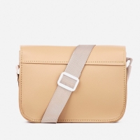 Сумка детская для девочки на магните, цвет бежевый