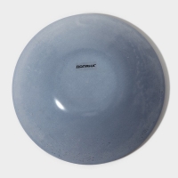 Миска стеклянная Доляна &laquo;Блэк&raquo;, 380 мл, 18,5&times;5 см, цвет чёрный