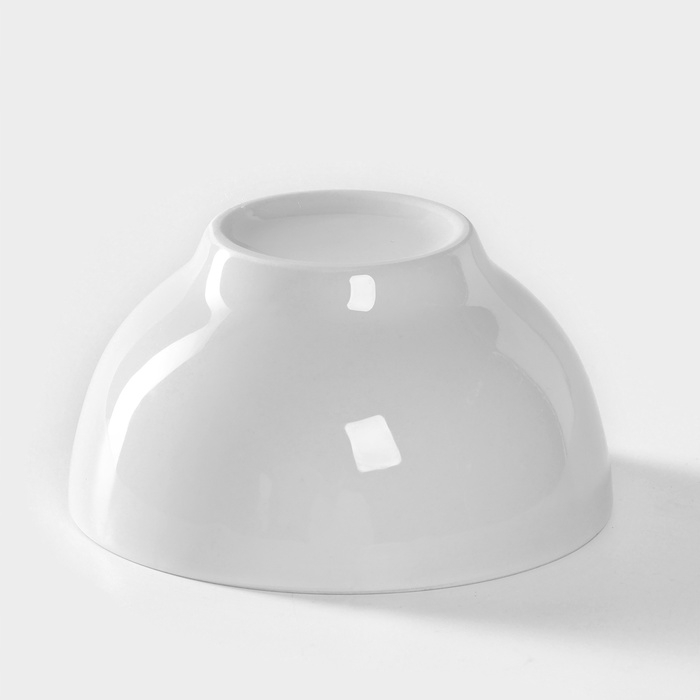 Пиала фарфоровая &laquo;Бельё&raquo;, 250 мл, цвет белый