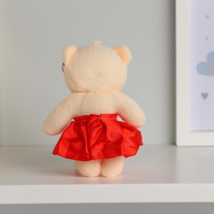 Мягкая игрушка &laquo;Мишка&raquo;, на брелоке, цвета МИКС