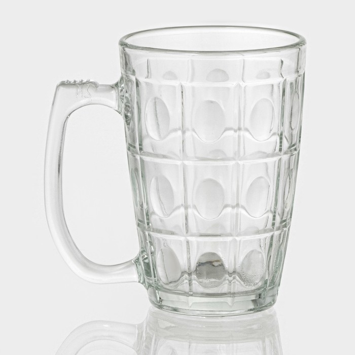 Кружка стеклянная для пива &laquo;Выигрыш&raquo;, 350 мл