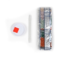 Алмазная мозаика с полным заполнением на холсте &laquo;Лисенок&raquo;&lrm;, 20 х 30 см