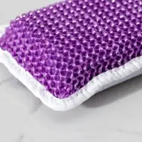 Губка для тела с эффектом пилинга, 10&times;12&times;4 см, МИКС