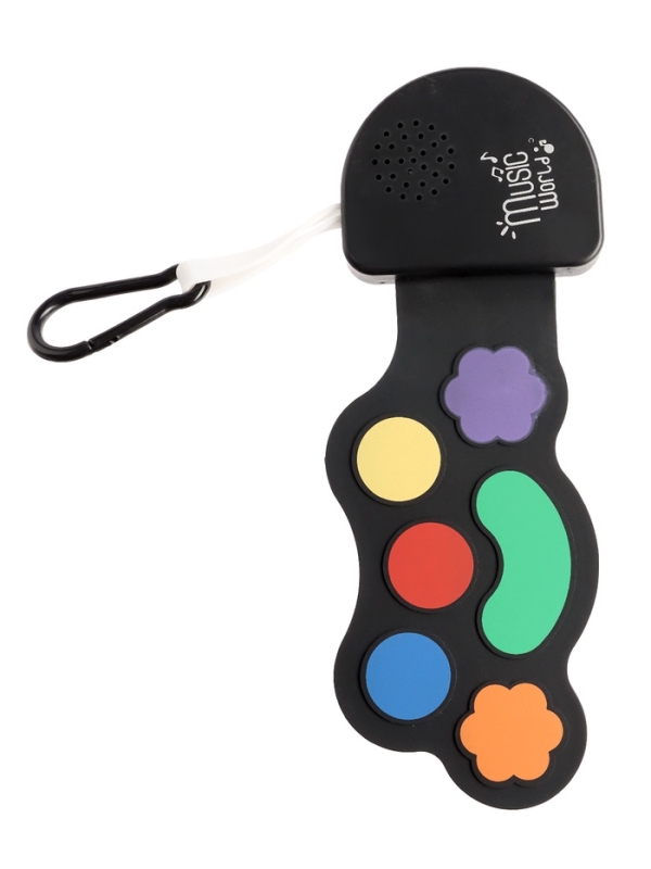 Музыкальный барабан, с сенсорным нажатием и карабином