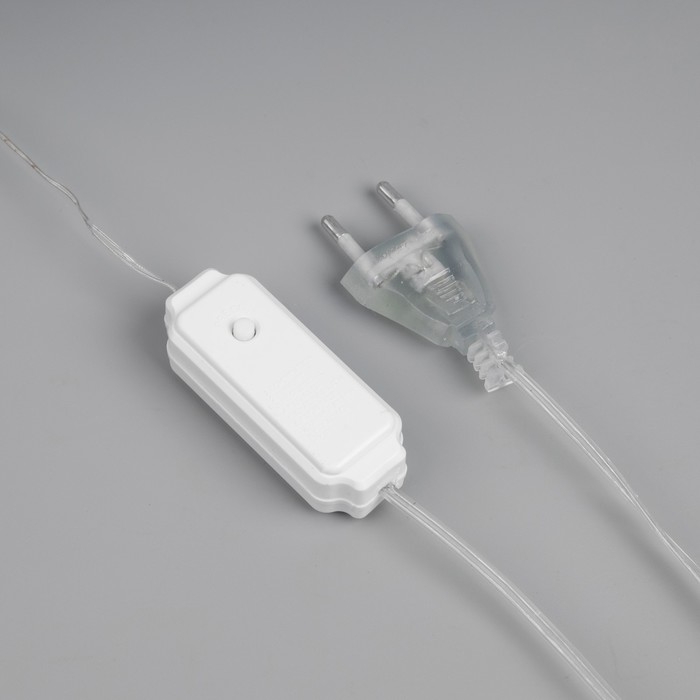 Светодиодная фигура &laquo;Звезда&raquo; 30 см, металл, 220 В, свечение мульти