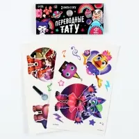 Переводные татуировки детские &laquo;Звери игрушки&raquo;, 2 листа, тату &mdash; 20 шт.