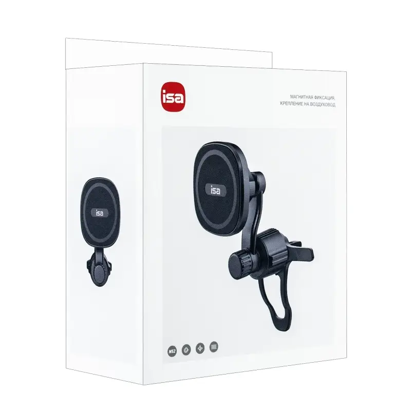 Автодержатель VМ-5 магнитный ISA (60шт/кор)