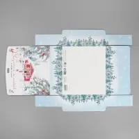 Коробка подарочная новогодняя складная &laquo;Сказочного Нового года&raquo;, 20 х 18 х 5 см, БЕЗ ЛЕНТЫ