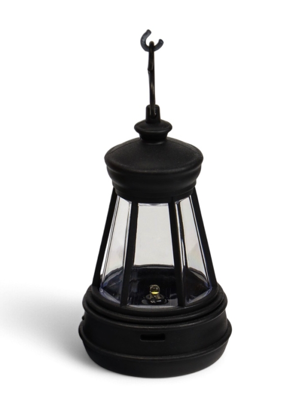 Садовая фигура с подсветкой "Слоник с гномами" 12х10х27см