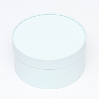 Подарочная коробка "Frilly" лагуна, завальцованная без окна, 21 х 11  см