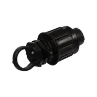 Фитинг заглушка для капельной ленты, 16 мм, пластик