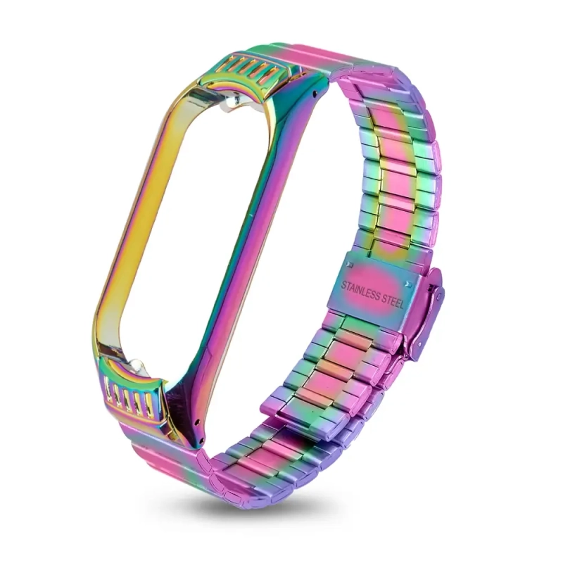 Ремешок для Mi Band 5 Milanese хамелеон