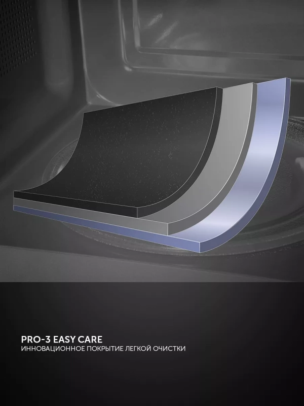 Печь микроволновая PMO 2303DG ECO, с грилем, 23 л