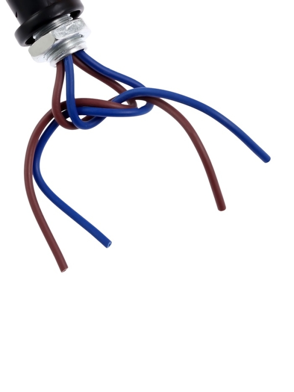 Патрон подвесной, Е27, двойной, 1м, 220В, материал джут