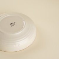 Набор тарелок глубоких фарфоровых SL Home &laquo;Леггеро&raquo;, 18,5&times;5 см, цвет бежевый