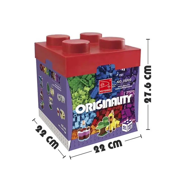 Конструктор "Большой набор для творчества", 900 деталей