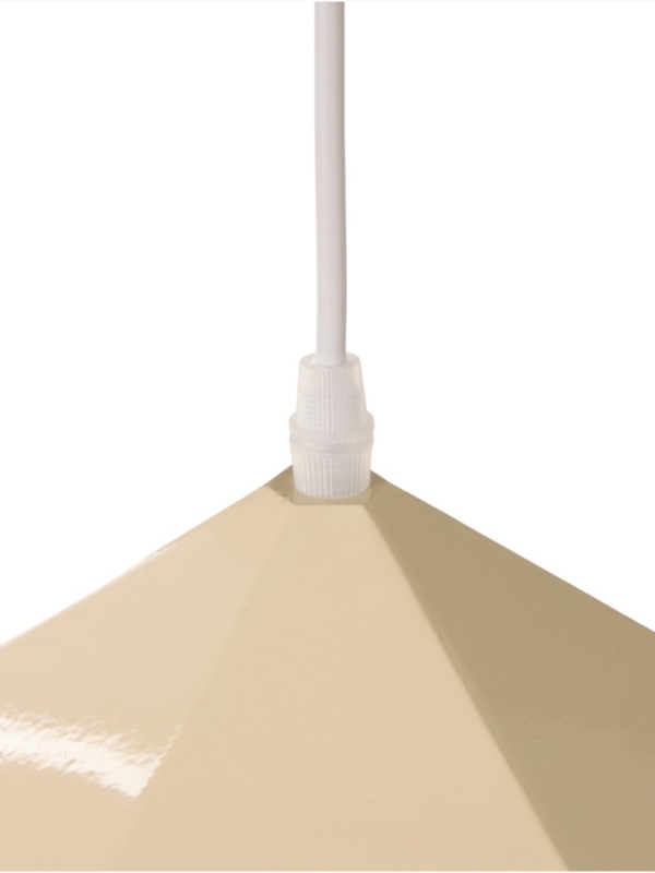 Светильник Edward 1х40Вт Е27 пр-1м сливочный 25х21,5х18см