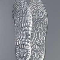 Стельки (полиэстер, силикон) на кл осн универс 36-40р-р 26,5см (пара) прозрач пак SS