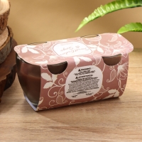 Набор свечей "SCENTED CANDLE" 100 гр, сидр+шалфей