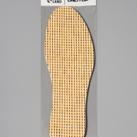 Стельки для обуви, универсальные, р-р RU до 48 (р-р Пр-ля до 46), 30 см, пара, цвет бежевый