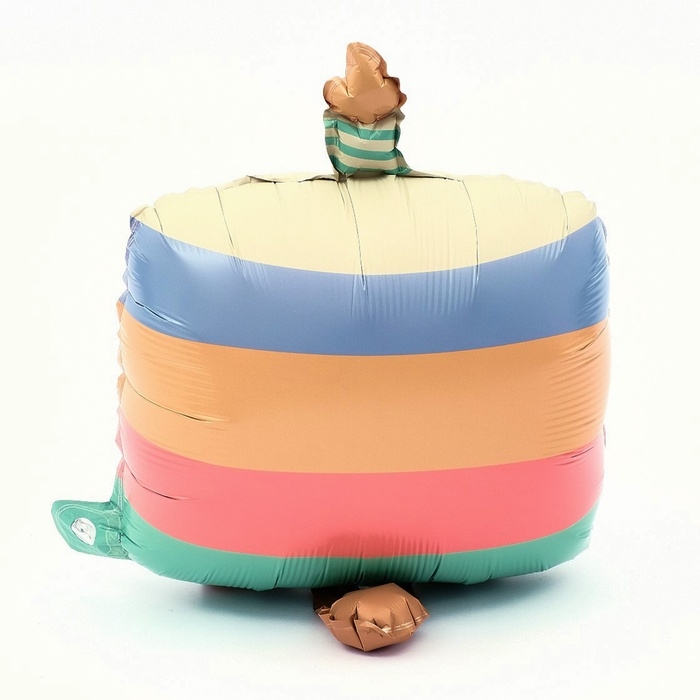 Шар фольгированный 24" "Торт с ножками", матовый