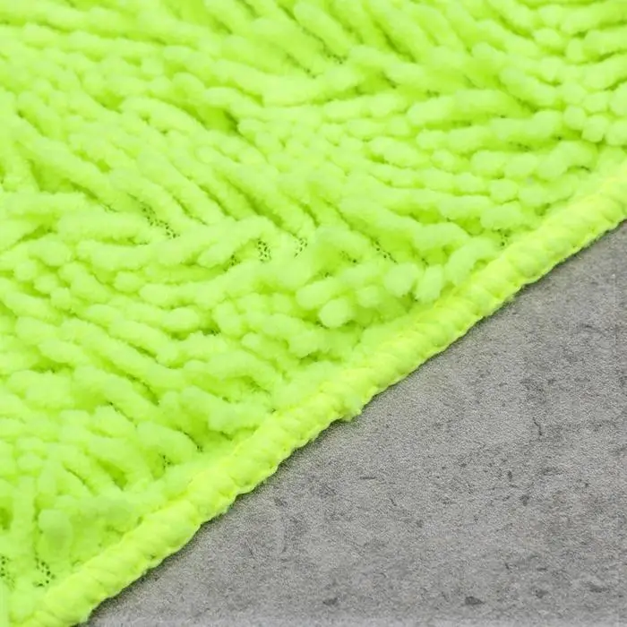 Насадка для швабры с зажимом-бабочкой, микрофибра, тонкая букля, 30&times;20 см, цвет МИКС