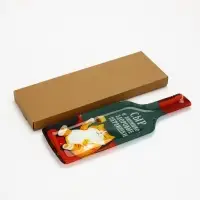 Тарелка в форме бутылки &laquo;Котик&raquo;, 11.3&times;34.5 см