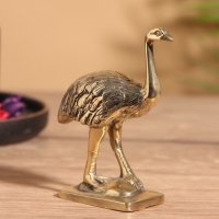 Сувенир бронза "Страус" 7х4х10 см