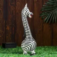 Сувенир дерево "Зебра Мироша" 40х12х9 см