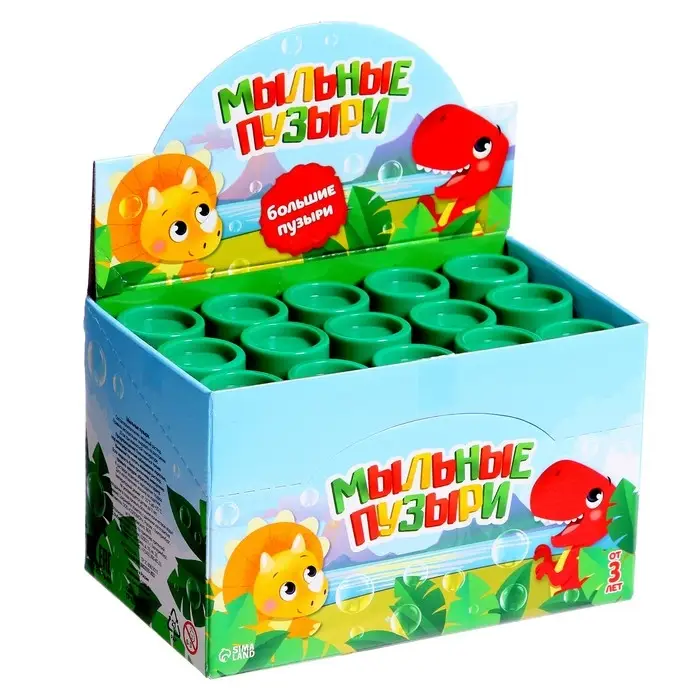 Мыльные пузыри &laquo;Динозавры&raquo;, 45 мл
