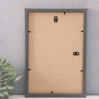 Фоторамка пластик "МИРАМ" 20х30 св. коричневый