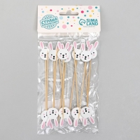 Шпажки &laquo;Зайка&raquo;, в наборе 12 штук