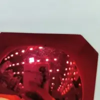 Оформительский шар Finery, 8 см, глянцевый красный