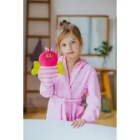 Мочалка-варежка детская для купания Доляна &laquo;Пчёлка&raquo;, цвет МИКС