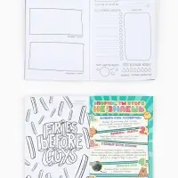 Блокнот творческий с заданиями А6+, 120 листов "Капибара"